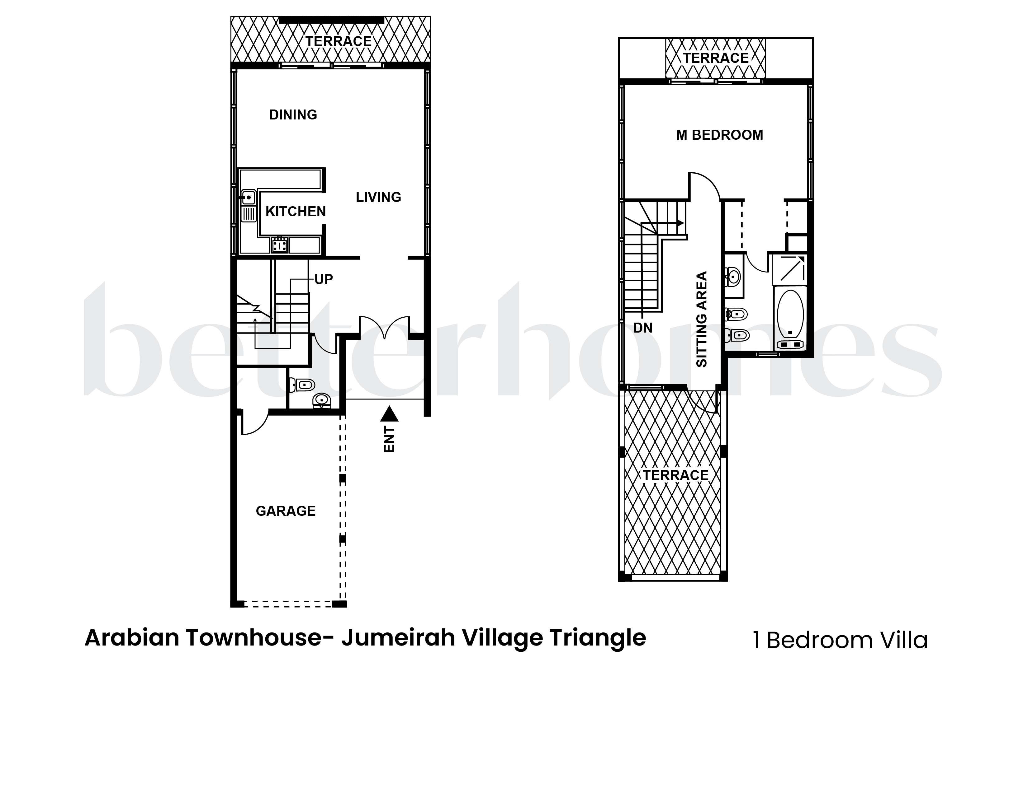 Arabian Townhouse 1 BR