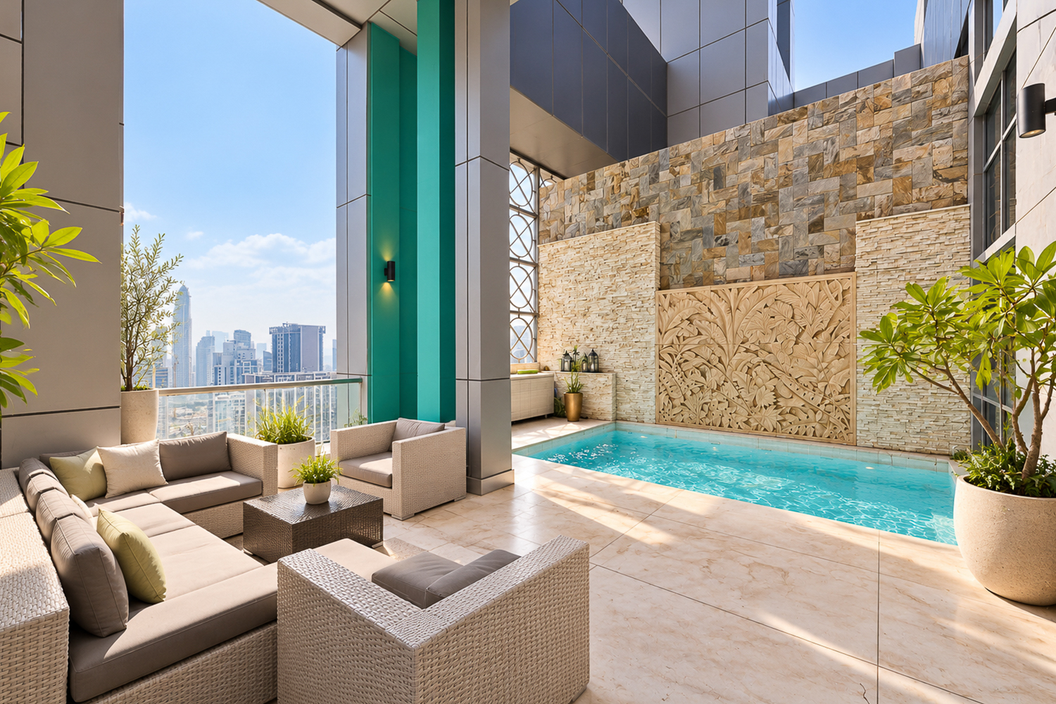 4 Bedroom Penthouse in Executive Tower J