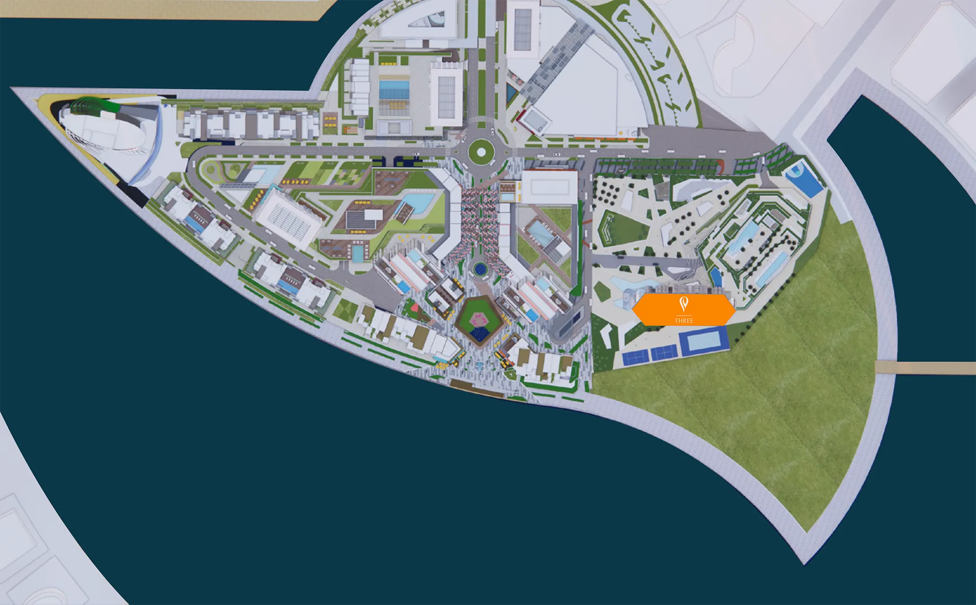 1 Bedroom Apartment in Peninsula Three