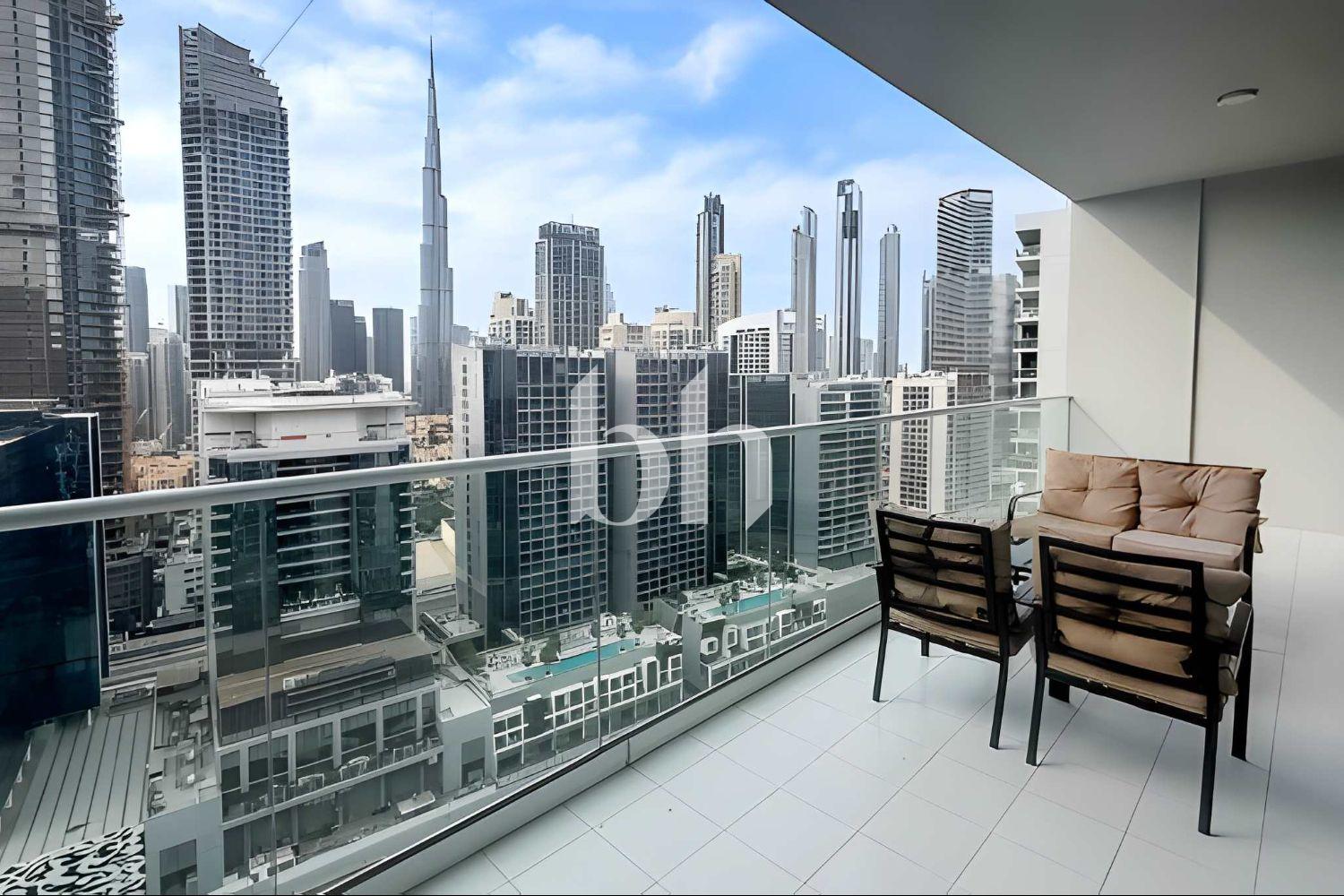 Burj Khalifa view | 2 Bedroom Fully Furnished