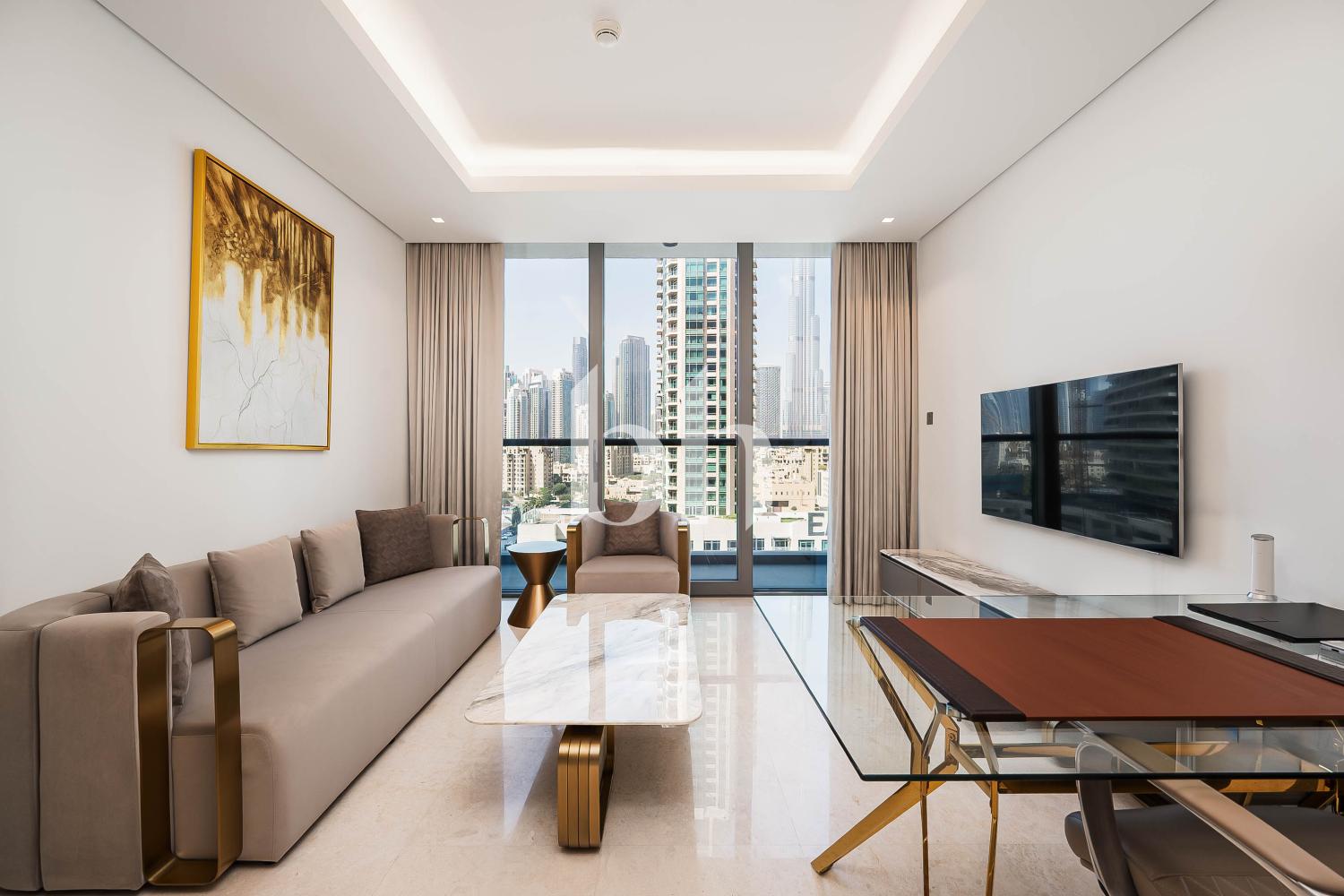 1 BR | Upgraded | Vacant | Burj Khalifa View