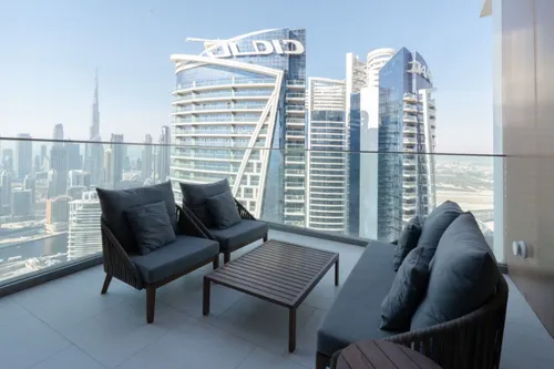2 Bedrooms Hotel Apartment in SLS Dubai Hotel & Residences