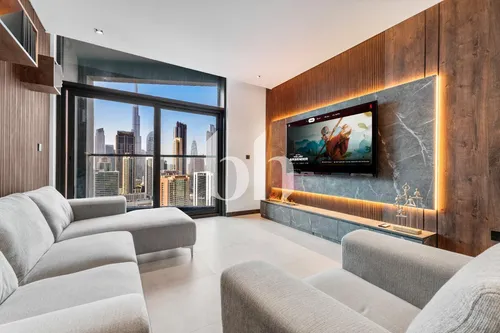 Modern 1BR | Fully Furnished | Burj Khalifa View