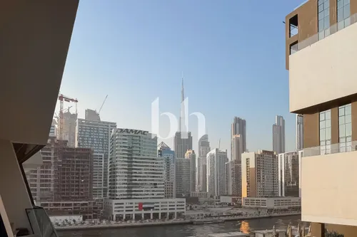 Burj and Canal View | Modern Unit Available Today
