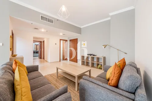 Bright 2BR High Floor Canal View | Furnished