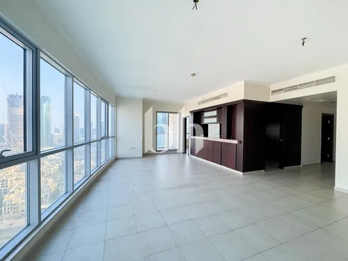 High floor | Burj View | Unfurnished Unit