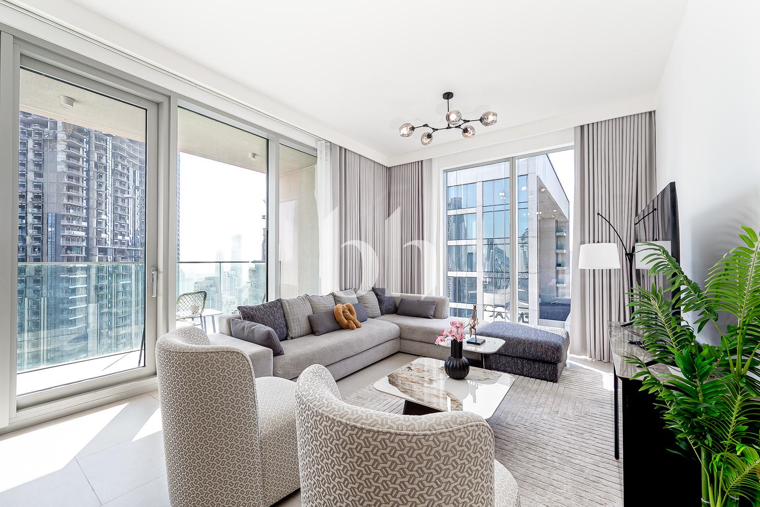 Fully Furnished | Burj Khalifa View | High Floor