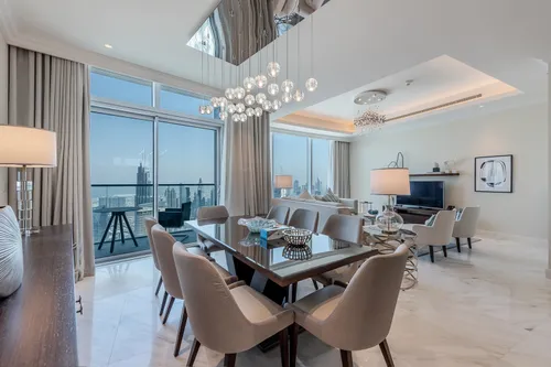 3BHK plus maid | Burj Khalifa View | High Floor