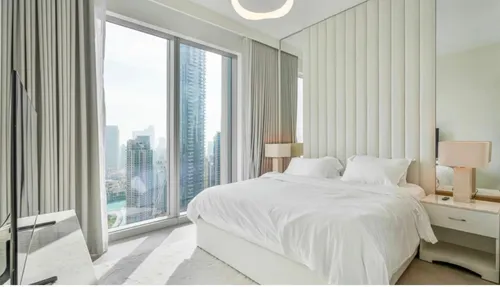 Furnished 3BR+Maid | High Floor | Fountain View