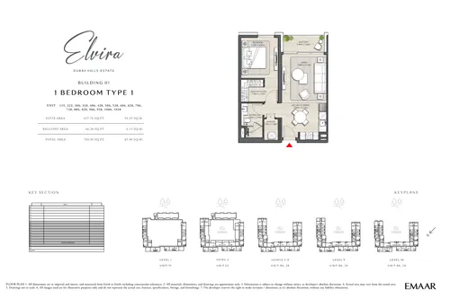 1 Bedroom Apartment in Elvira Building 01