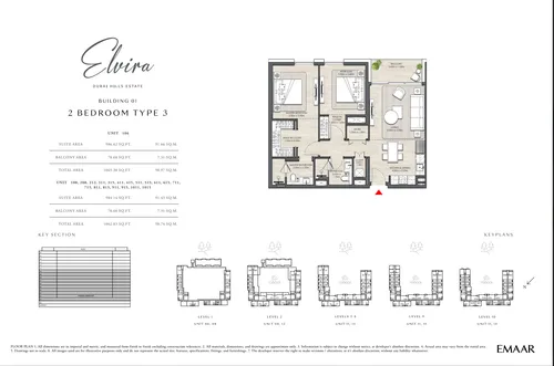 2 Bedrooms Apartment in Elvira Building 01