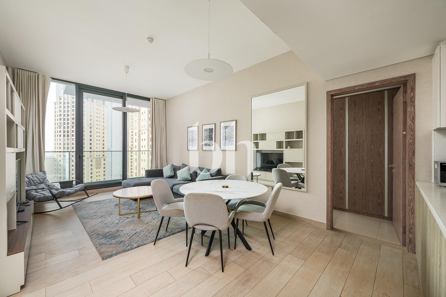 Exclusive | Fully Furnished | Sea and Marina View