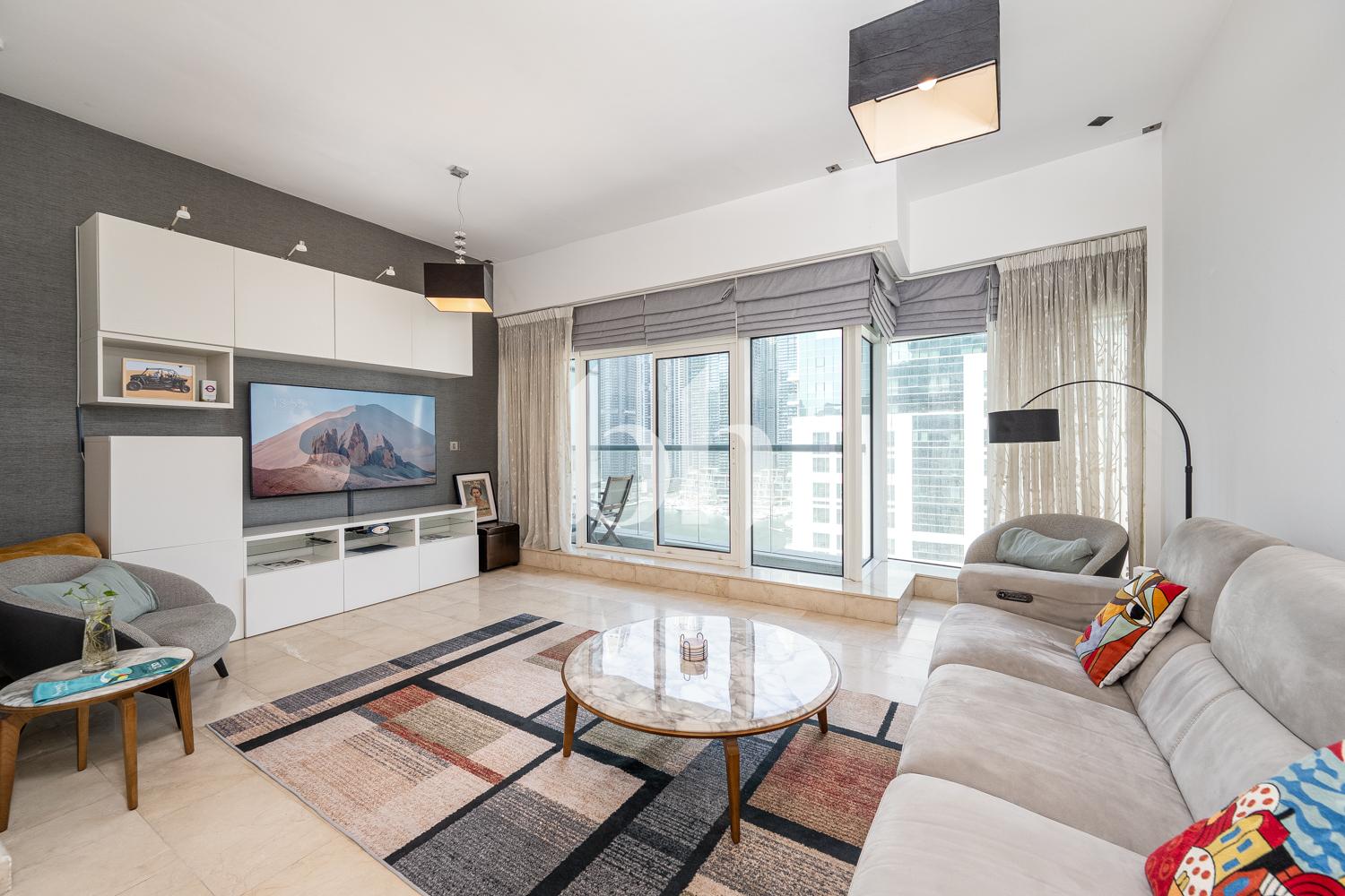 Fully Furnished | High Floor | Marina View