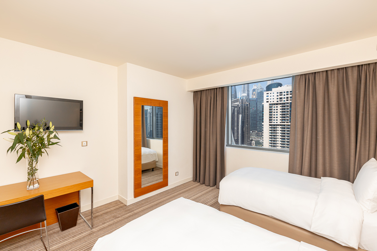 2 Bedrooms Hotel Apartment in The Radisson Blu Residence Dubai Marina