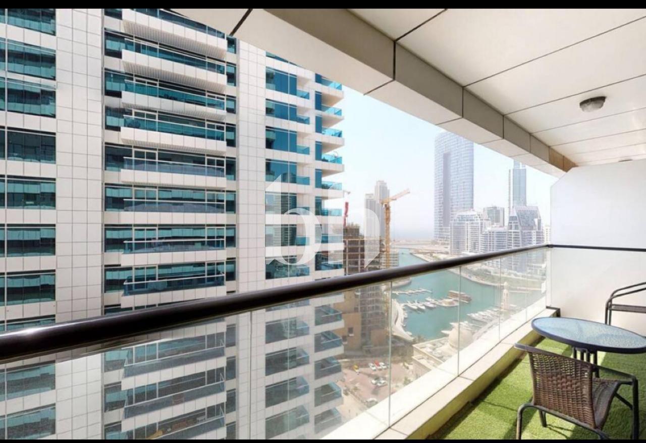 Furnished | Marina View | Balcony | Escan Tower