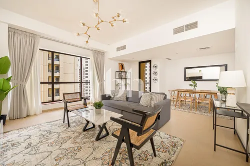 Rented | High Floor | Partial Sea View | Furnished