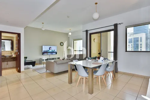 High Floor| Sea and Marina View | 2 Bed in Rimal