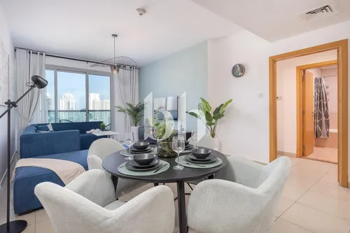 Upgraded | High Floor |Marina Skyline view |Rented