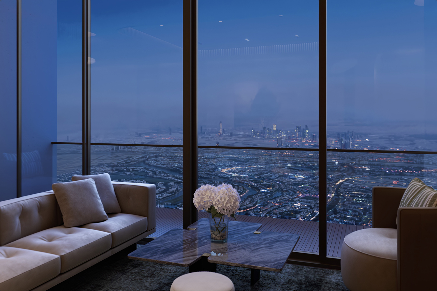 3 Bedrooms Apartment in Marriott Residences JLT