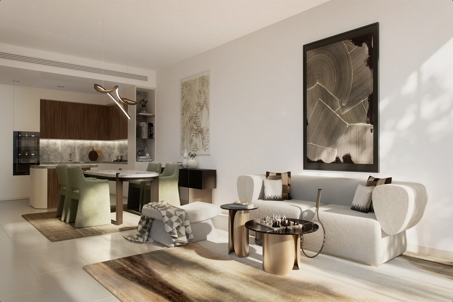 3 Bedrooms Apartment in Marriott Residences JLT