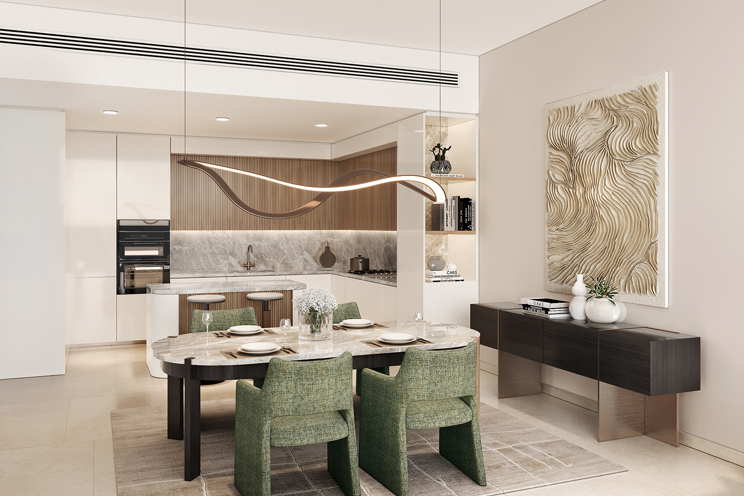 3 Bedrooms Apartment in Marriott Residences JLT