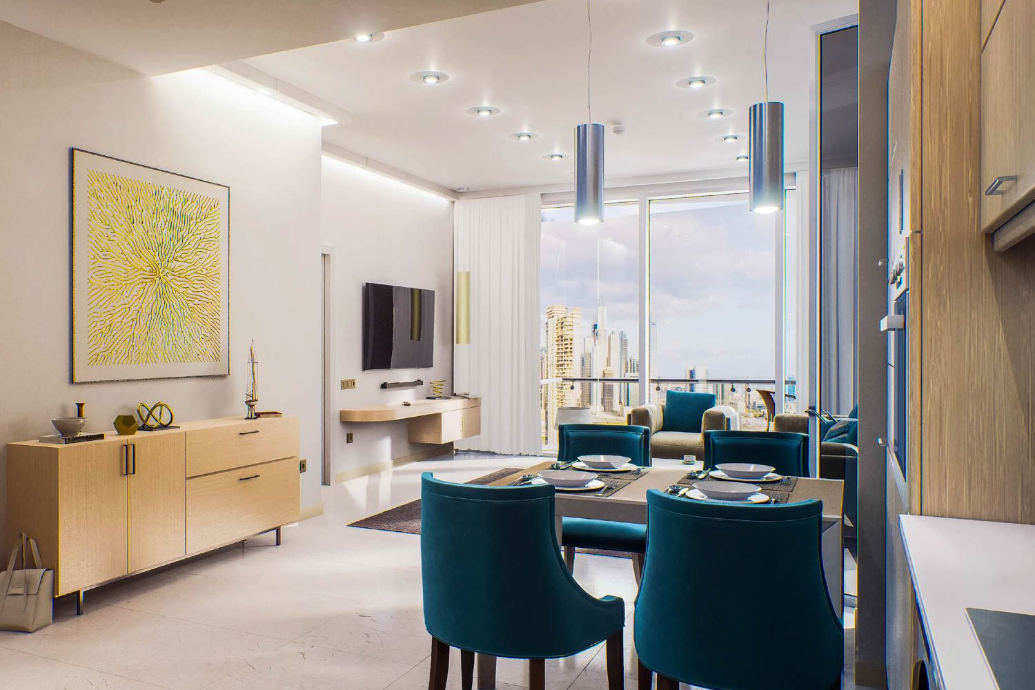  Apartment in Golf Views Seven City