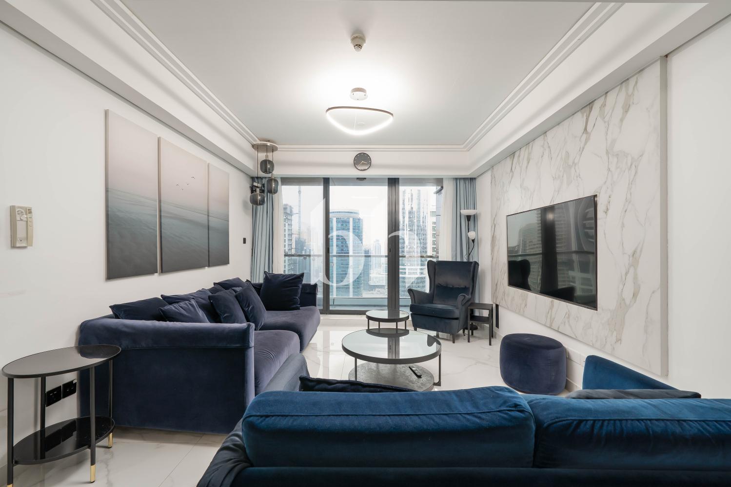 Luxury 3BR + Maid | Full Lake View | Furnished