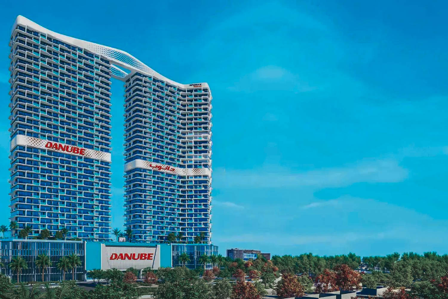 2 Bedrooms Apartment in Sportz By Danube Tower 1