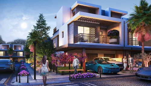 4 Bedrooms Townhouse in Violet, Damac Hills 2