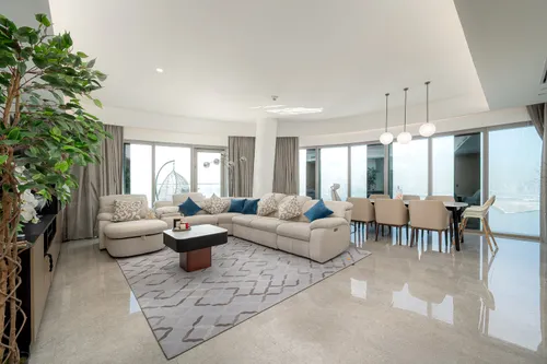 Penthouse | Burj views | Hotel services