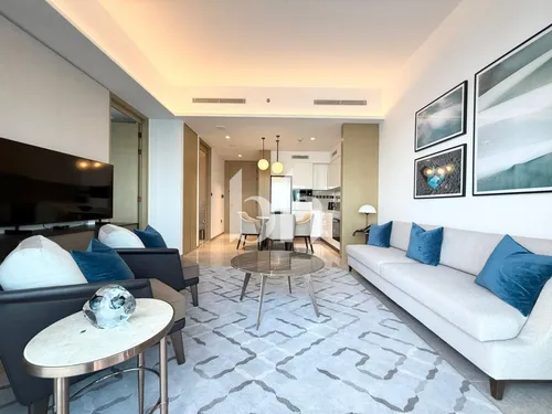 Full Sea and Burj Khalifa View | Ready to Move