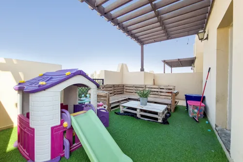 Large Terrace | Park and Kids Play View | Vacant