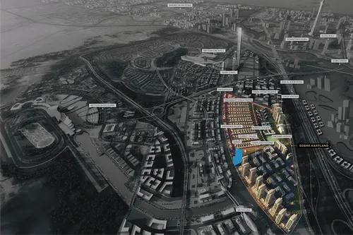 2 Bedrooms Apartment in Sobha Hartland Waves Opulence