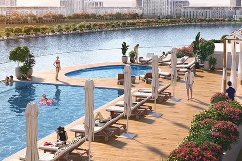 2 Bedrooms Apartment in Sobha Hartland Waves Opulence