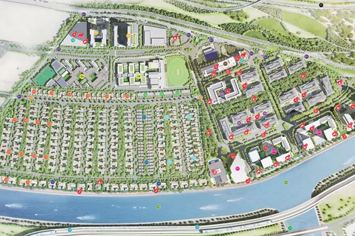 2 Bedrooms Apartment in Sobha Hartland Waves Opulence