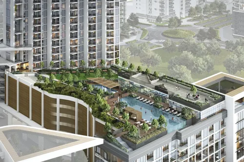 2 Bedrooms Apartment in Sobha Hartland Waves Opulence