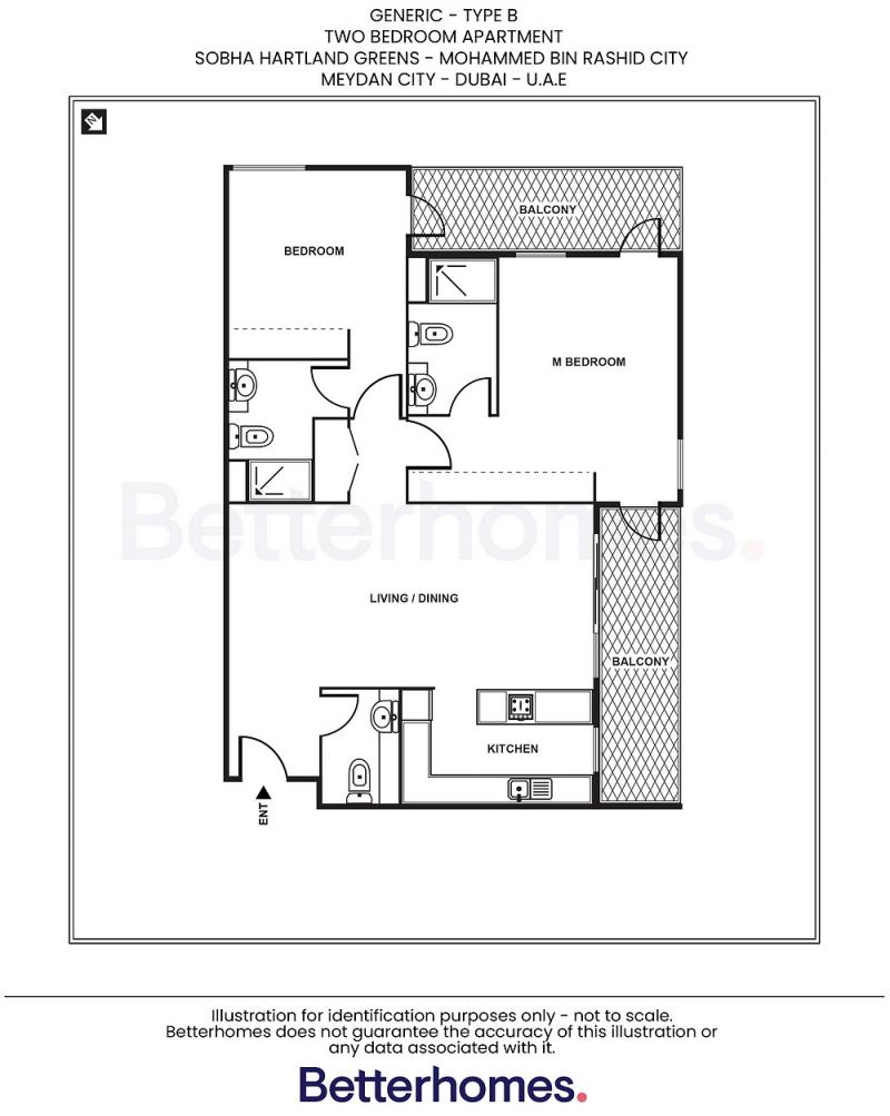2 Bedrooms Apartment in Hartland Greens 1