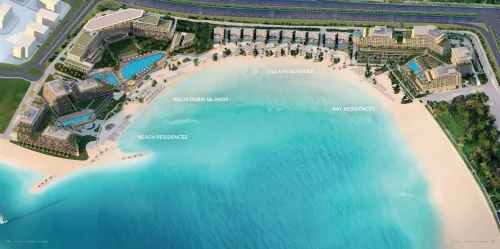 2 Bedrooms Apartment in Beach Residences Dubai Islands - 1