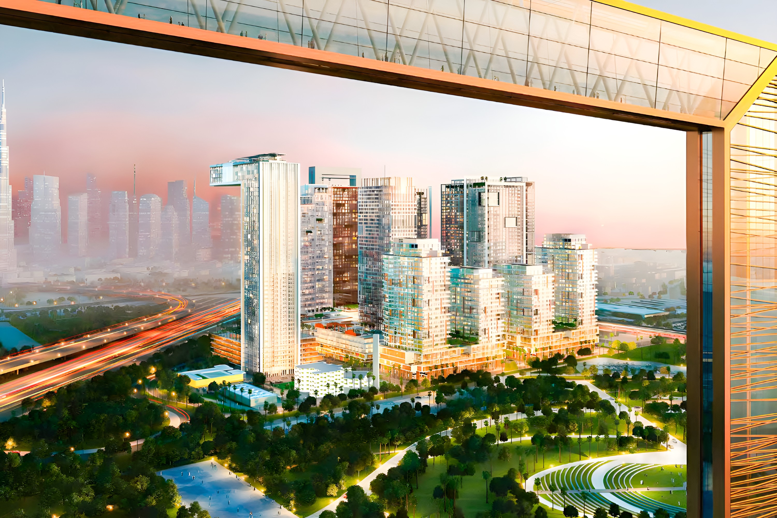 3 Bedrooms Apartment in Park Views Residences B