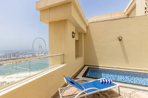 4 Bedrooms Penthouse in Roda Amwaj Suites