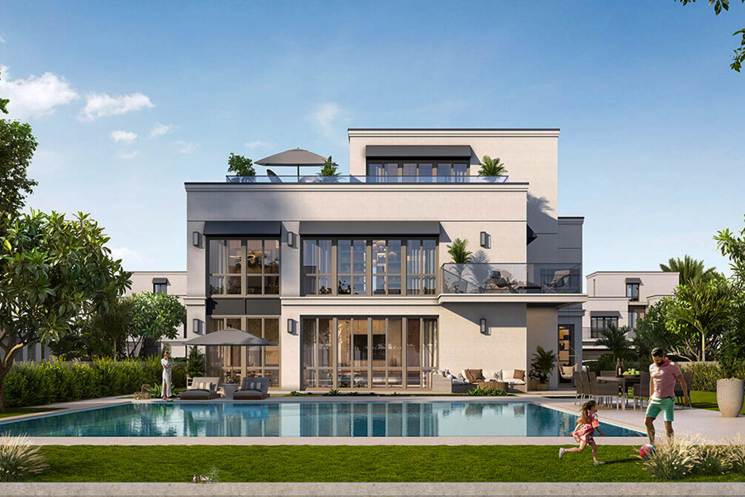 4 Bedrooms Villa in The Oasis - Palmiera 3