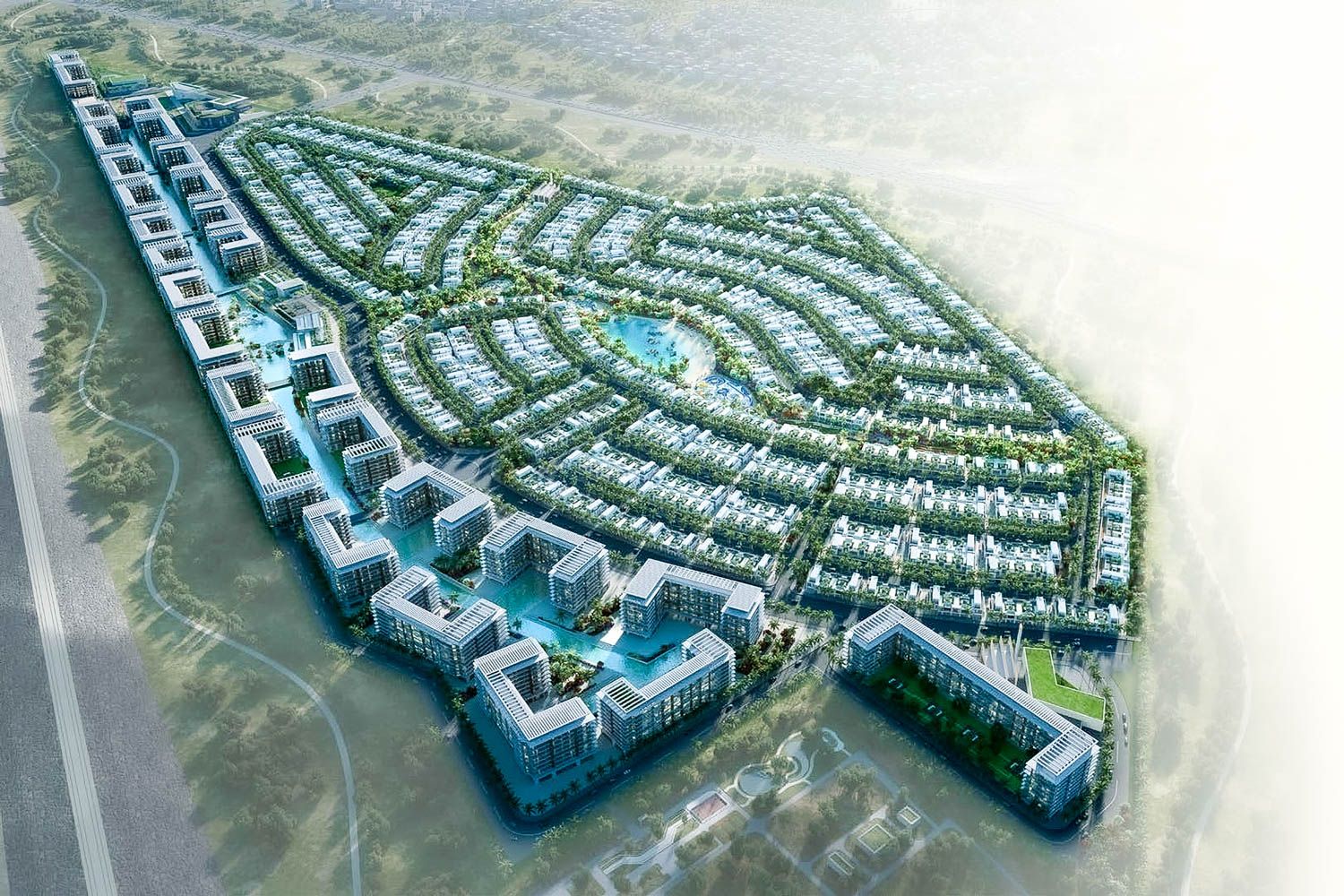 4 Bedrooms Townhouse in Lush at DAMAC Riverside