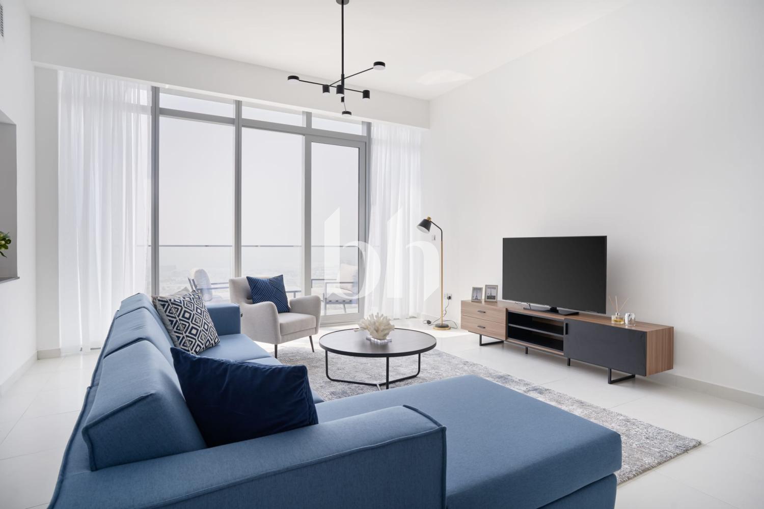 Modern 2BR+Maid | Downtown Access | Bright Layouts