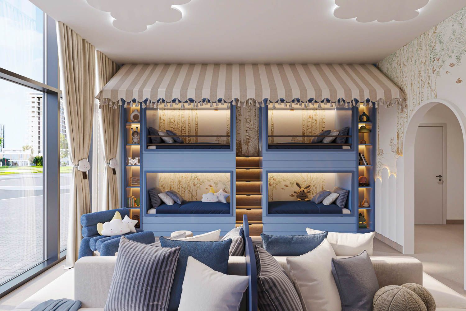 1 Bedroom Apartment in Building III, Belgravia Gardens