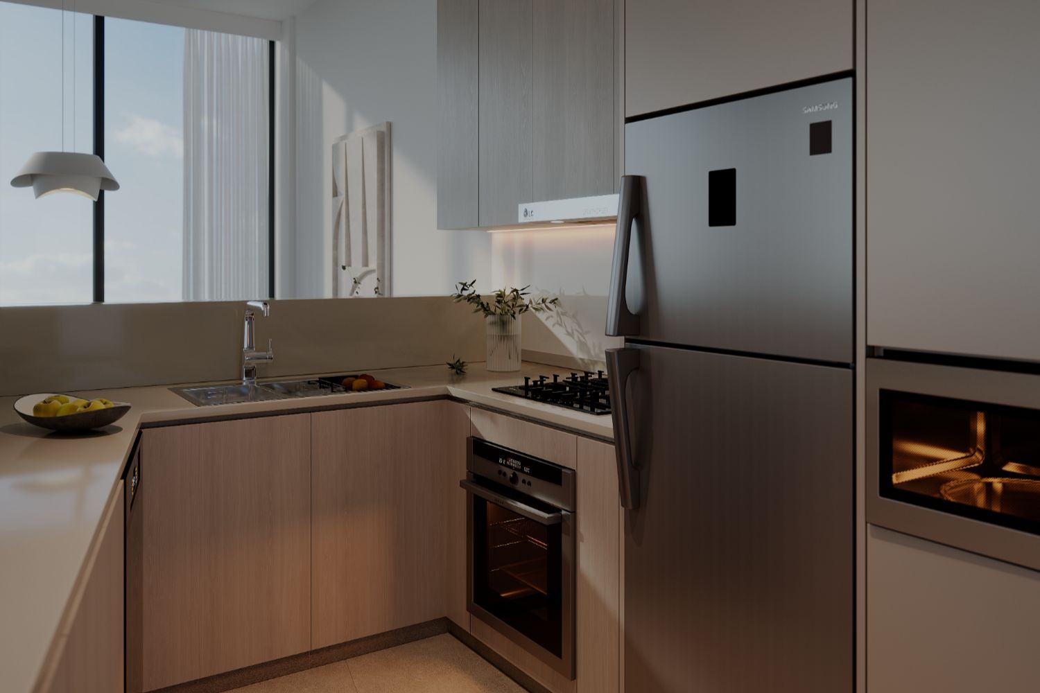 2 Bedrooms Duplex in Opula Residence