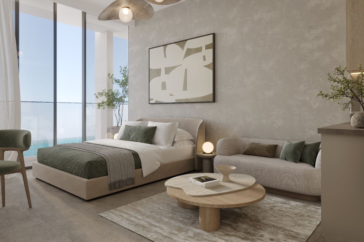 2 Bedrooms Duplex in Opula Residence