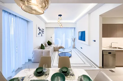 Furnished 2BR | Full Burj View | Corner Unit