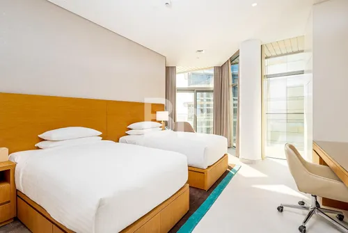 2 Bedrooms Hotel Apartment in Marriott Marquis Dubai