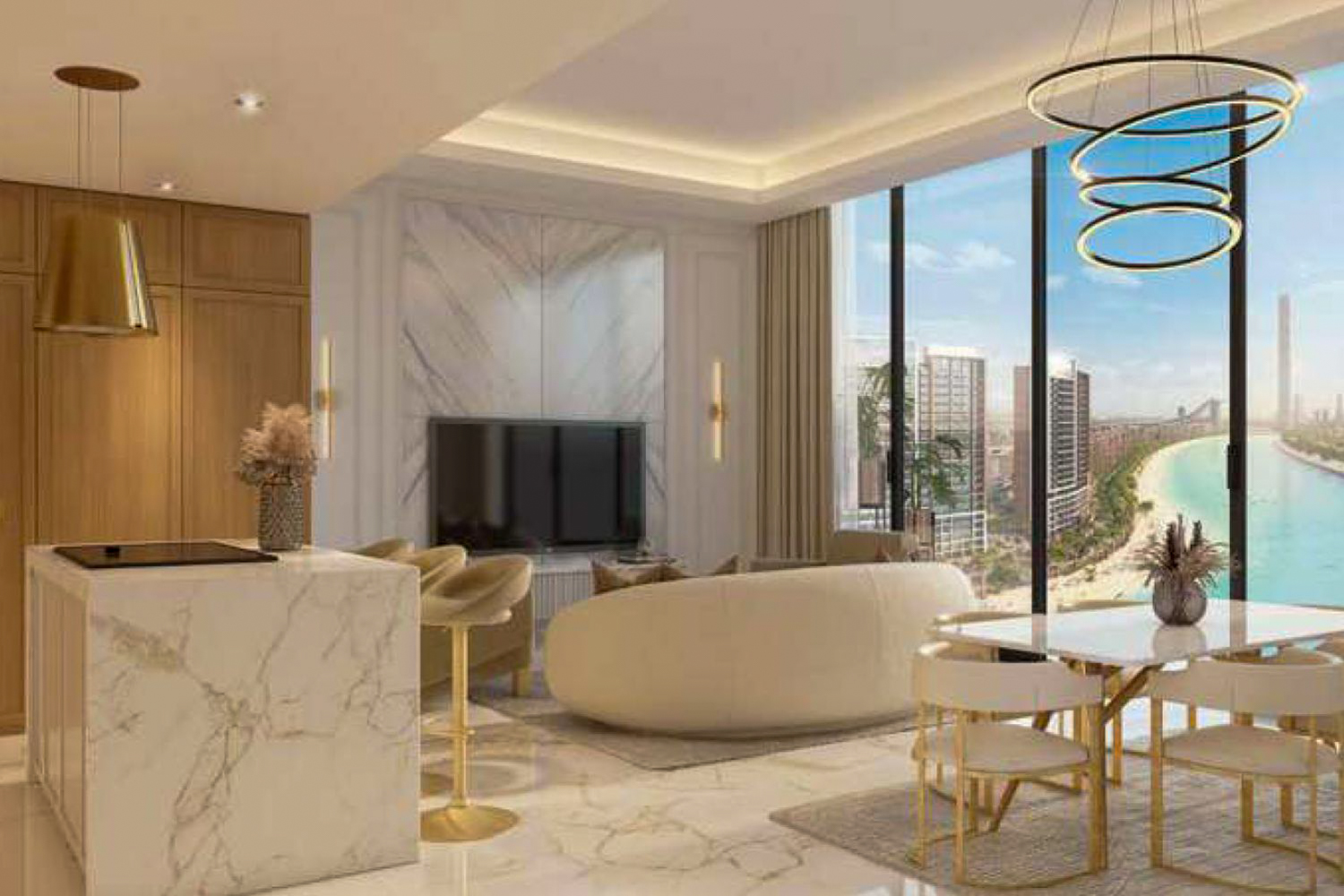 1 Bedroom Apartment in Azizi Riviera Reve