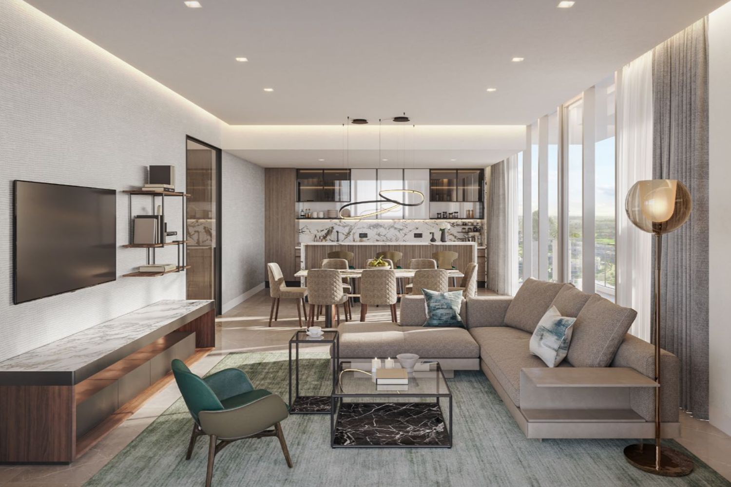 1 Bedroom Apartment in The Golf Residences by Fortimo